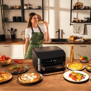 Cuptor electric Cecotec Pizza Fry 7000, 7 l, 2200 W, touchscreen - Img 2