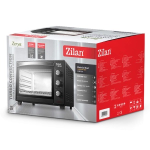 Cuptor electric cu convectie Zilan, Zerya, 45 L, multifunctional, programabil, 230 deg, temporizator 60 minute, oprire automata, 2000 W - Img 8