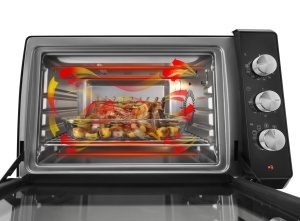 Cuptor electric DeLonghi EO34302, 34 l, 2000 W, negru - Img 5