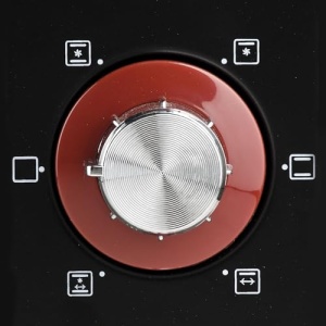 Cuptor electric Girmi FE6000, 2000 W, otel inoxidabil, rosu - Img 5