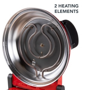 Cuptor electric pentru pizza DOMO DO9284PZ, 1200 W, cu piatra ceramica 32 cm - Img 4