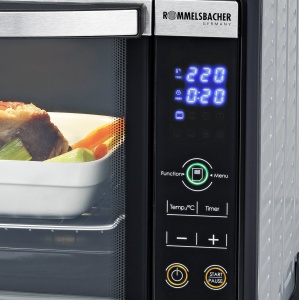 Cuptor electric Rommelsbacher BGE 1580E 30L Touch Control 8 functii Timer 120 min - Img 8
