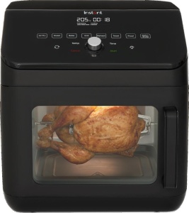 Cuptor Instant Air Fryer 13L cu capacitate XXL 9 Programe si Rotisor - Prajire Gratar Prajire Prajire Coacere Prajire Reincalzire Deshidratare si Impe - Img 1