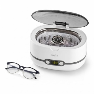 Curatitor ultrasunete NEDIS, 600 ml, 43 kHz, alb