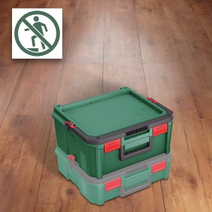 Cutie de depozitare Bosch SystemBox M - flexibila, stivuibila, pentru unelte - Img 5