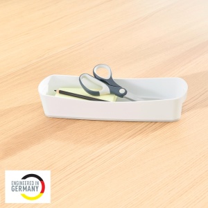 Cutie de depozitare Leitz MyBox 52581001, albagri, 30.7x5.5x10.5 cm, BPA-free - Img 2