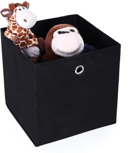 Cutie de depozitare SONGMICS RFB02H-3, set 6 buc, 30x30x30 cm, negru - Img 6