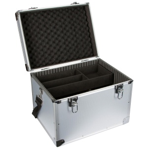 Cutie de ingrijire pentru cai Kerbl AluSafe din aluminiu, cu protectie si organizare
