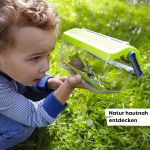 Cutie de observare insecte HABA Terra Kids, 19.5x10.5x11.5 cm, din plastic transparent - Img 5