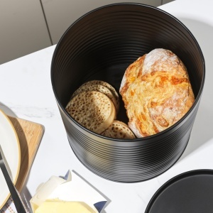Cutie de paine Russell Hobbs RH03269EU7 din otel, neagra, usor de curatat - Img 6