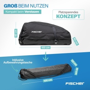 Cutie de plafon FISCHER 270L, rezistenta la apa, cu geanta de depozitare - Img 3