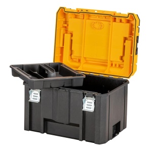 Cutie de scule DeWalt TSTAK DWST83343-1, 44 L, IP54, cu tava detasabila - Img 5