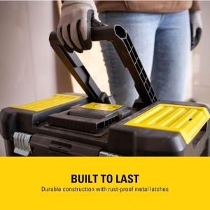 Cutie de unelte STANLEY Essential, 3 in 1, capacitate 20kg, cu organizator - Img 9