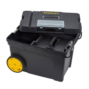 Cutie de unelte Stanley Mobile Montagebox 53l, 60,3x37,5x43 cm, Negru - Img 3