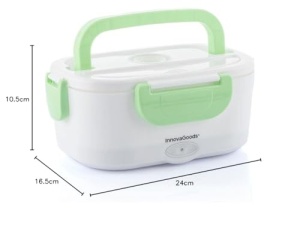 Cutie electrica pentru masa InnovaGoods 105L AlbVerde incalzire alimente compacta - Img 10