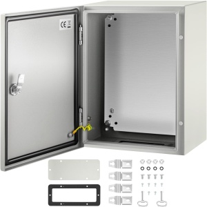 Cutie electrica VEVOR SPT, 40 x 30 x 20 cm, IP66, din otel carbon