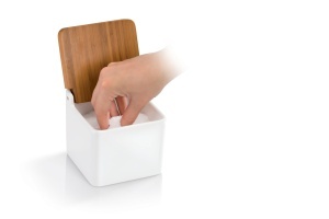 Cutie pentru Alimente Tescoma, 11x11x11cm, Ceramica, AlbMaro - Img 5