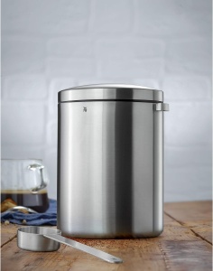 Cutie pentru cafea WMF Kult, inox Cromargan, 500g, cu masura - Img 2