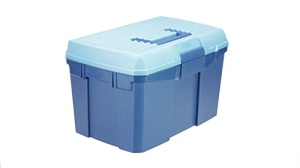 Cutie pentru ingrijirea cailor Kerbl 321775, cu accesorii incluse, albastra - Img 4