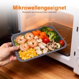 Cutie pentru Mezeluri GRIFEMA, Set 3 bucati, Material BPA-free, Capacitate Mare - Img 4