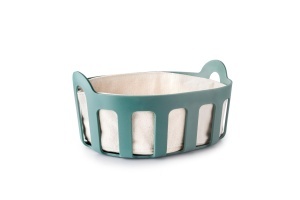 Cutie pentru paine IBILI cu husa din bumbac, 24 x 19 x 11 cm, culoare natur
