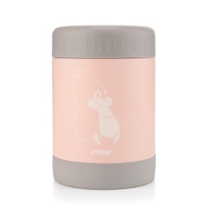 Cutie Termica Reer ColourDesign 300 ml din Otel Inoxidabil, Roz