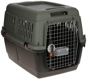 Cutie transport animale Kerbl Eco 80562, 70x50x51.5 cm, plastic reciclat, usa metalica - Img 3