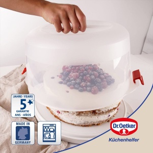 Cutie transport tort Dr Oetker cu functie de racire compatibila cu torturi pana la 28 cm capacitate de racire 3 ore - Img 4