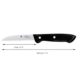 Cutit de curatat WMF Classic Line 16 cm, lama din otel special, maner din plastic - Img 6