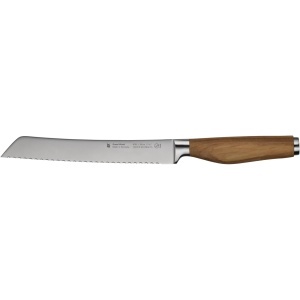 Cutit de paine WMF Grand Wood 32,4 cm, Maner din Olivenholz, Inox