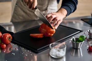 Cutit Santoku Fissler Procut 17 cm, otel inoxidabil, ergonomic - Img 7