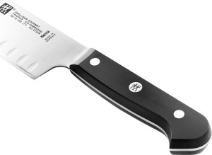 Cutit Santoku Zwilling Gourmet 18 cm Otel Special Maner Ergonomic Negru - Img 2