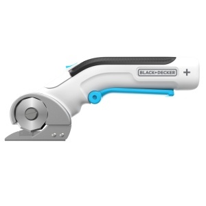 Cutter electric BLACKDECKER 3.6V, cablu USB-C, autoascutire, albalbastru