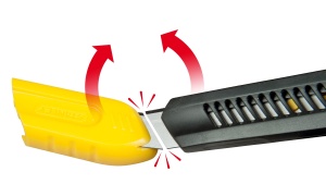 Cutter Stanley SM 0-10-151, 18 mm latime lama, 160 mm lungime lama, plastic - Img 6