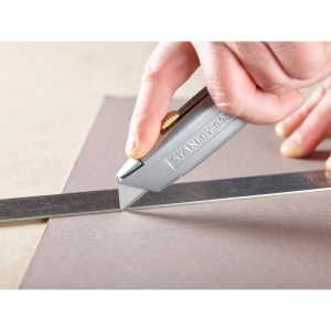 Cuttermesser Stanley 99E, lama retractabila 155mm, design ergonomic, 3 lame de schimb - Img 7