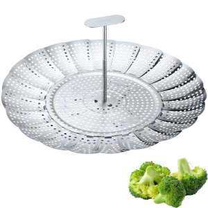 Dampfer pentru legume Westmark, ajustabil, inox si silicon, 18-28 cm