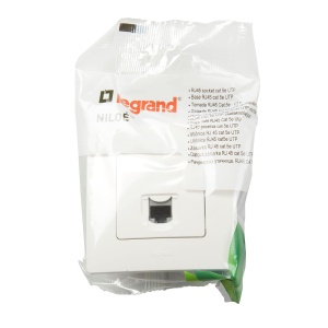 Datendose RJ45 Legrand Niloe 396444, Categoria 5, Alb, Complet Mechanism - Img 2