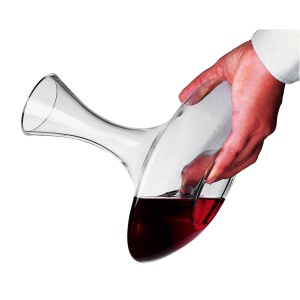 Decantor vin WMF 1,5l, sticla, design elegant, cu hohlboden - Img 3