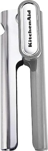 Deschizator de conserve KitchenAid, multifunctional, ergonomic, gri