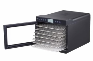 Deshidratator HENDI, cu 7 grile, ideal pentru deshidratarea fructelor, legumelor si carnii, panou de control digital, cronometru, temperatura reglabila de la 35oC la 70oC, 230V/460W, 345x450x(H)315mm, polipropilena - Img 4