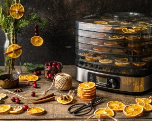 Deshidratator ROMMELSBACHER Deshidratator DA 350-5 suprafata de deshidratare 042 m2 selectare temperatura de la 35 degC la 75 degC temporizator de 36  - Img 3