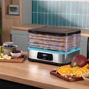 Deshidrator alimente Cecotec VitaDry Pro 300W 5 tavi ajustabile Timer digital - Img 9