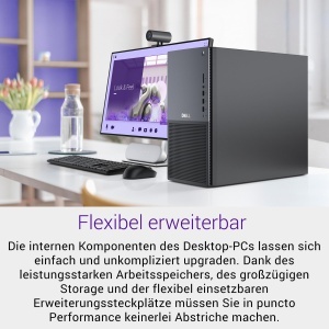 Desktop PC Dell Tower Plus EBT2250 - Intel Core Ultra 7, 16GB RAM, 1TB SSD, Graphit - Img 2