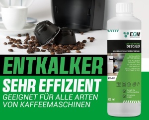 Detartrant EQM ECO-212 - 500 ML - 100 Natural, Ideal pentru Cafele - Img 2