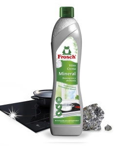Detergent Ecologic Frosch pentru Vitroceramica 500 ml, Formula Noua cu Marmura Ultra Molita