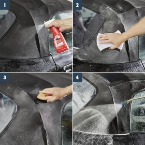 Detergent pentru cabriolete SONAX 500 ml - curatare stofe si plastic - Img 5