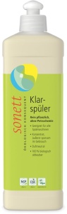 Detergent pentru masina de spalat vase Sonett Klarspuler, 500 ml, biodegradabil