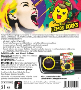 Detergent pentru parbriz SONAX 5L cu parfum de lamaie - Img 2