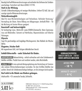Detergent pentru parbriz SONAX AntiFrostKlarSicht 5 Litri, eficient pana la -18C - Img 2