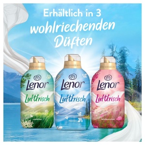 Detergent pentru rufe Lenor Luftfrisch Alpensee, 50 spalari, ultra concentrat - Img 7
